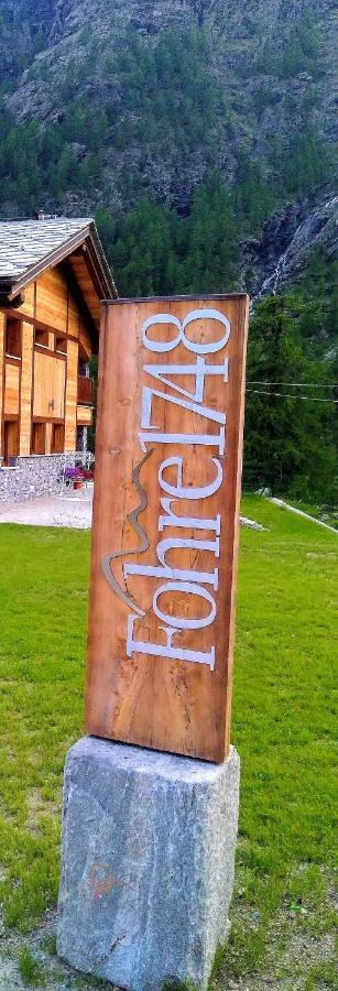 Fohre1748 Hotel Gressoney-La-Trinite Exterior photo